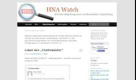 
							         ExtraTIP | HNA Watchblog								  
							    