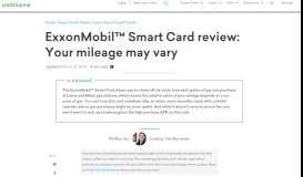 
							         ExxonMobil Smart Card Review | Credit Karma								  
							    