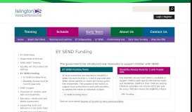 
							         EY SEND Funding | IslingtonCS								  
							    
