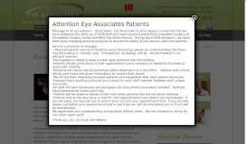 
							         Eye Associates | Recent Developments Chalfont PA								  
							    