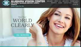 
							         Eye Care Specialists in Birmingham | Alabama Vision Center | Welcome								  
							    