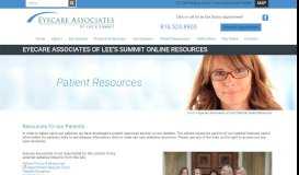 
							         Eyecare Associates of Lee's Summit Online Resources - Eyecare ...								  
							    