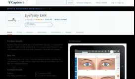 
							         Eyefinity EHR Reviews and Pricing - 2019 - Capterra								  
							    