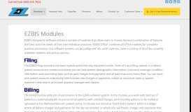 
							         EZBIS Modules | ezbis.com								  
							    