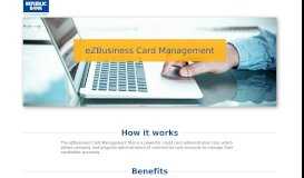 
							         eZBusiness Card Management | Republic Bank								  
							    