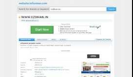 
							         ezdhan.in at WI. eZspend prepaid cards - Website Informer								  
							    