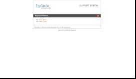 
							         Eze Castle Integration Support Portal								  
							    