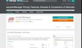 
							         EzLabor Pricing, Features, Reviews & Comparison of Alternatives ...								  
							    