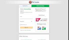 
							         EZTax.in Books Login | Easiest GST Accounting Software in ...								  
							    
