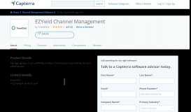 
							         EZYield Channel Management Reviews and Pricing - 2020								  
							    