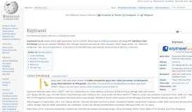 
							         Ezytravel - Wikipedia bahasa Indonesia, ensiklopedia bebas								  
							    