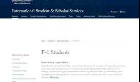 
							         F-1 Students | International Student & Scholar Services | Georgetown ...								  
							    