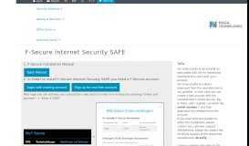 
							         F-Secure Internet Security SAFE - Nagashop.eu								  
							    