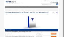 
							         F-Secure Protection Service for Business, Standard with Mobile Security								  
							    