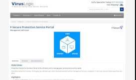 
							         F-Secure Protection Service Portal | VirusLogic.com								  
							    