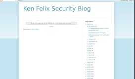 
							         F5 APM policy on a VS with a portal access ... - Ken Felix Security Blog								  
							    