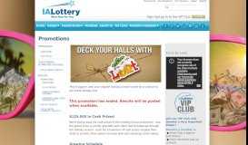 
							         Fa la la Loot - Iowa Lottery								  
							    