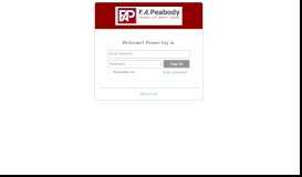 
							         FA Peabody Company Client Portal								  
							    