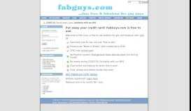 
							         FabGuys.com Mobile: Free Gay Dating								  
							    