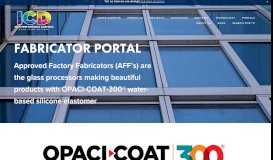 
							         Fabricator Portal — ICD High Performance Coatings								  
							    