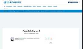 
							         Face-Off: Portal 2 • Eurogamer.net								  
							    