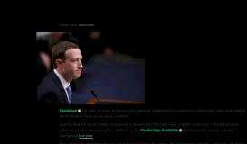 
							         Facebook accused of blocking wider efforts to study its ad platform ...								  
							    