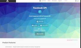 
							         Facebook API - air native extensions								  
							    