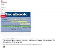 
							         Facebook Password Hacking Software Free Download Full Version ...								  
							    