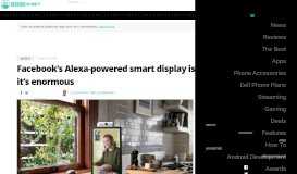 
							         Facebook Portal is an Alexa-powered smart display, physically ...								  
							    
