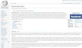 
							         Facebook Zero - Wikipedia								  
							    