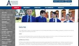 
							         facilities | About Us - Aranmore Catholic College								  
							    