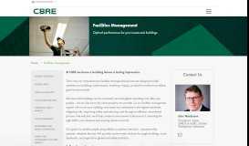 
							         Facilities Management | CBRE								  
							    