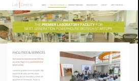 
							         Facilities & Services - LabCentral | Cambridge, MA								  
							    