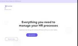 
							         Factorial - A Free Human Resources Software - HR								  
							    