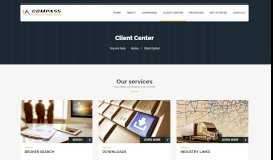 
							         Factoring Services | Client Center - Compass Funding Solutions								  
							    