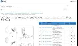 
							         factory fitted mobile phone portal [mobile phone cradle (nokia)] opel ...								  
							    