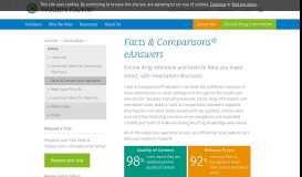 
							         Facts & Comparisons FAQ | Clinical Drug Information								  
							    