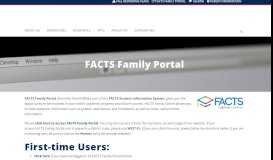 
							         FACTS Family Online » Westminster Academy								  
							    