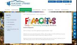 
							         FACTS / Online Payments - Flagstaff Unified School District								  
							    
