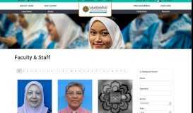
							         Faculties & Staff - IIUM								  
							    