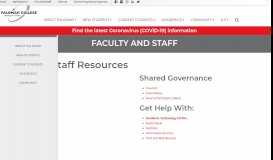 
							         Faculty and Staff - Palomar College								  
							    