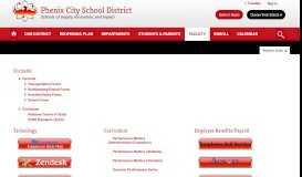 
							         Faculty / Homepage - Phenix City School District								  
							    