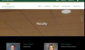 
							         Faculty | K-12 Christian School | Veritas Collegiate Academy								  
							    