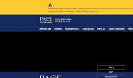 
							         Faculty Portal | Pace Law School								  
							    