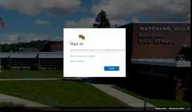 
							         Faculty Portal - Watchung Hills Regional High School								  
							    
