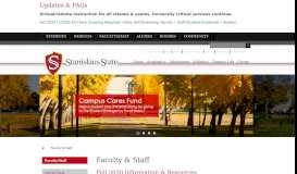 
							         Faculty & Staff | California State University Stanislaus								  
							    