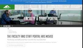 
							         Faculty & Staff Portal - Green River College								  
							    