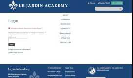 
							         Faculty & Staff Portal - Le Jardin Academy Private School in Hawaii								  
							    