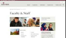 
							         Faculty & Staff - Seattle Pacific University								  
							    