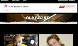 
							         Faculty | The Art Institute of Atlanta								  
							    